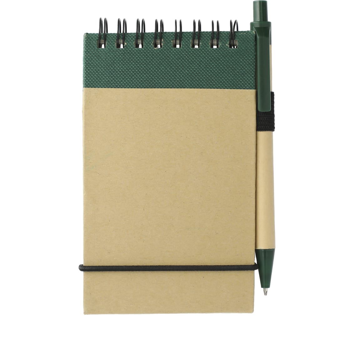 FSC® Mix 5" x 3" Recycled Jotter with Pen