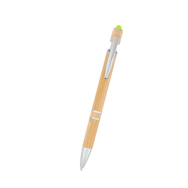 Tropical Bamboo Incline Pen With Stylus