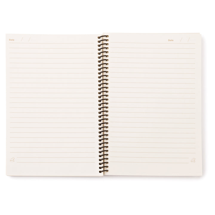 Spiral eco notebook
