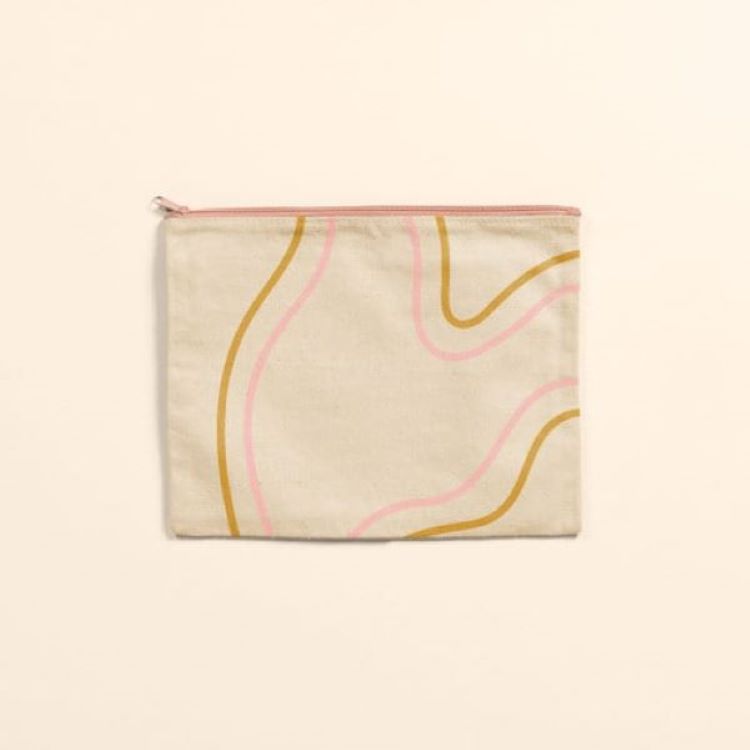 DOLLFACE POUCH - NATURAL CANVAS