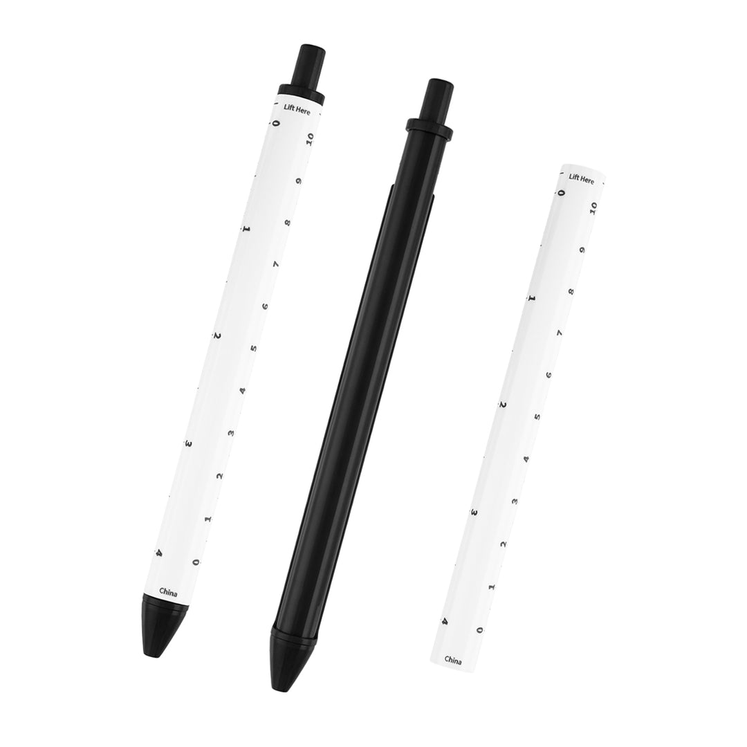 STRAIGHT LINE PEN WITH 4" RULER