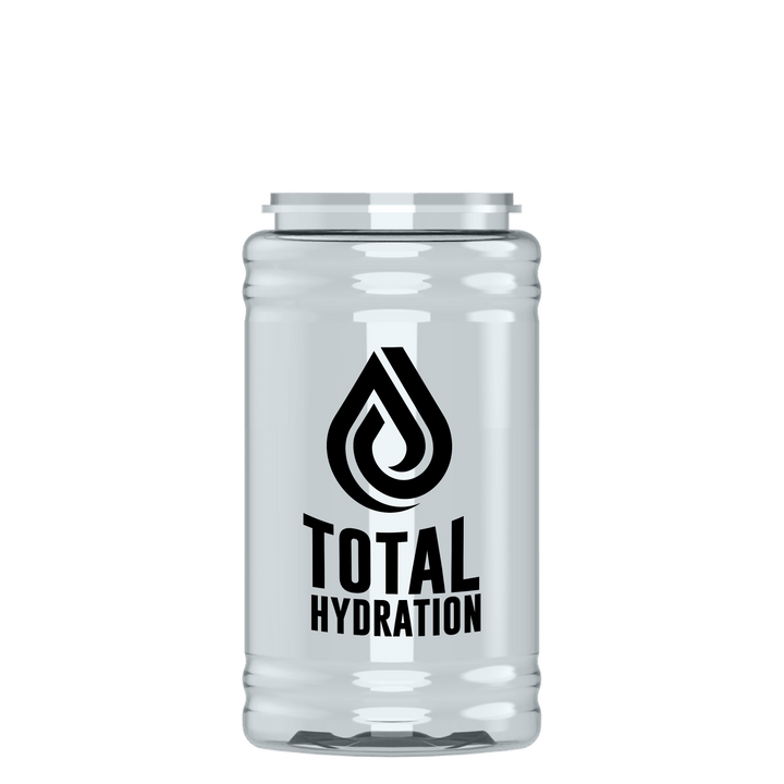 Mini RPET Bottle with Tethered Lid - 16 oz.