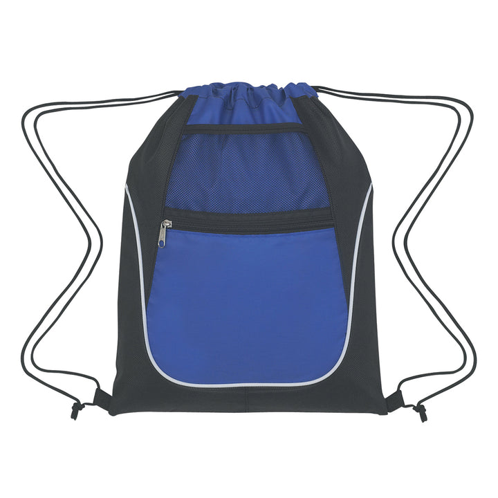 Drawstring Sports Pack With Dual Pockets