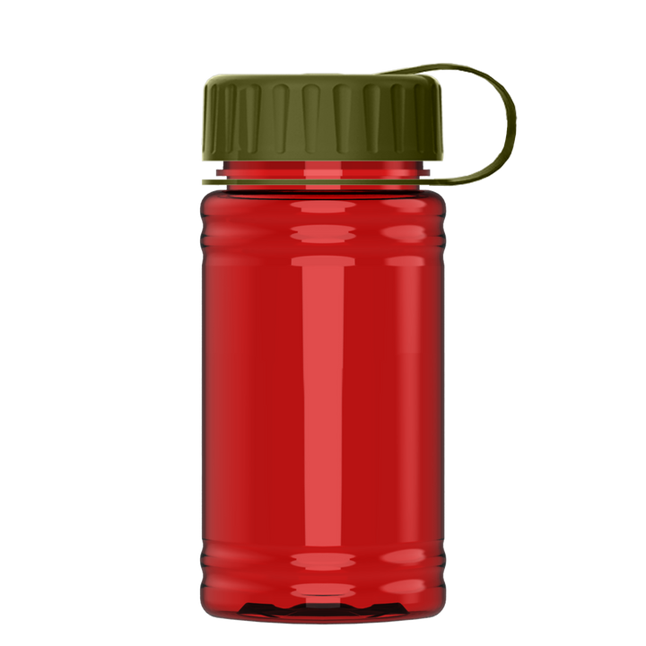 Mini RPET Bottle with Tethered Lid - 16 oz.