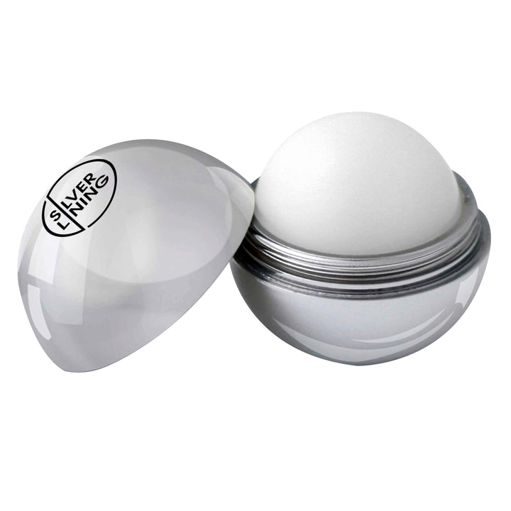 Metallic Finish Round Lip Balm