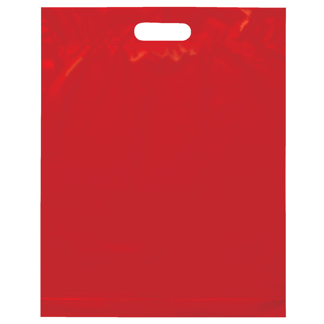 Die Cut Handle Bag - 15W x 19H x 3 - Flexo Ink Print