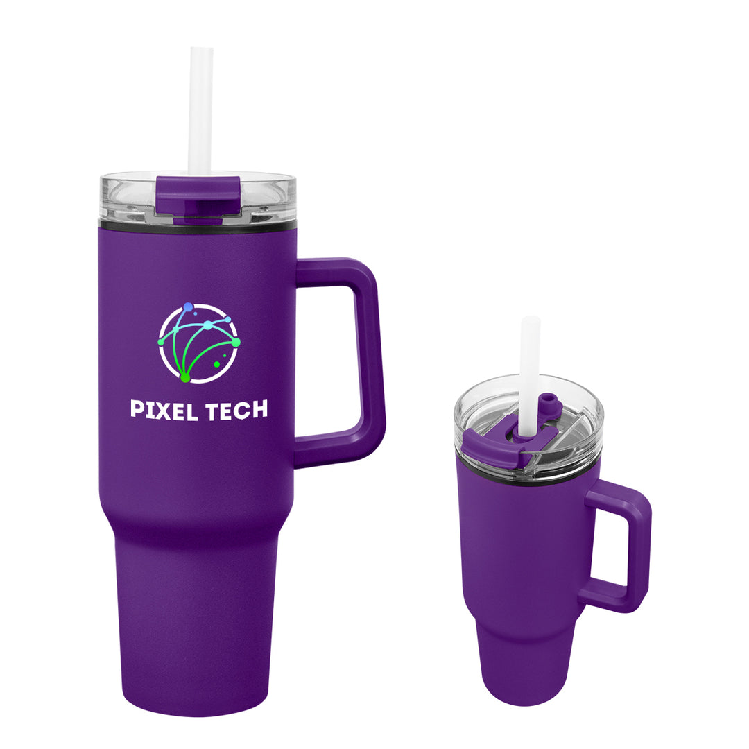 40 Oz. Full Color Quest Stainless Steel Tumbler