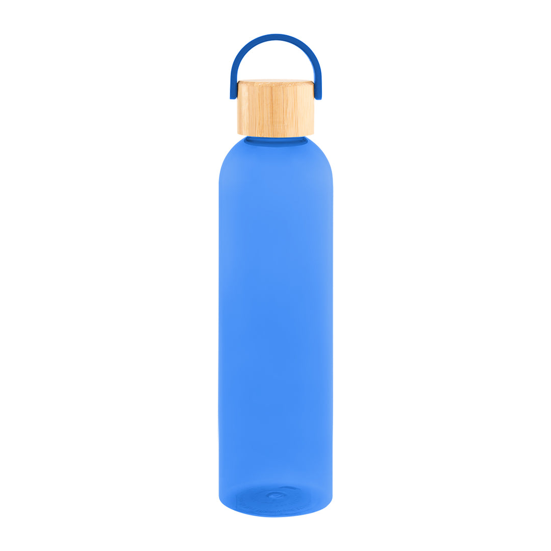 32 Oz. Jeffrey rPET Bottle With Bamboo Lid And Easy Carry Handle