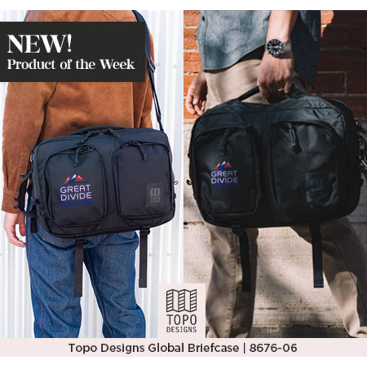 Topo Recycled Global Briefcase