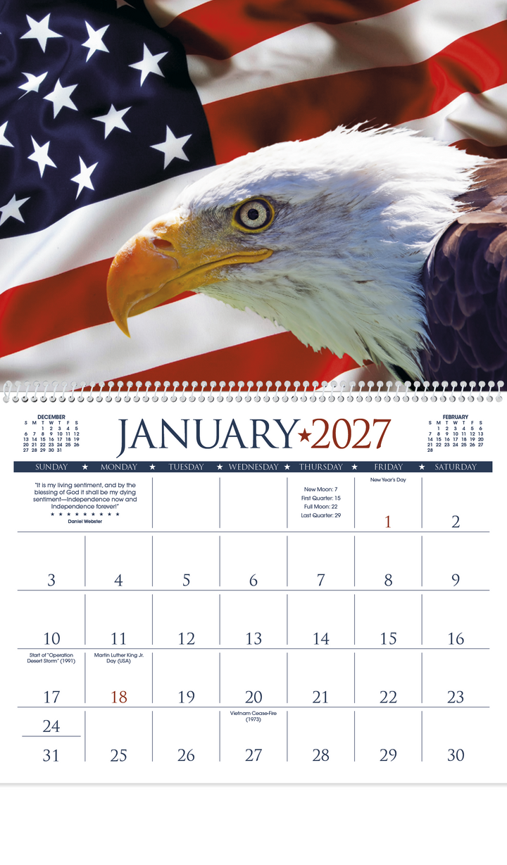 Triumph® Calendars I Love America Calendar