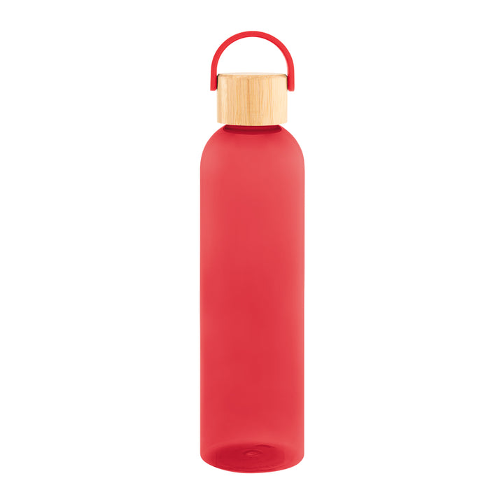 32 Oz. Jeffrey rPET Bottle With Bamboo Lid And Easy Carry Handle