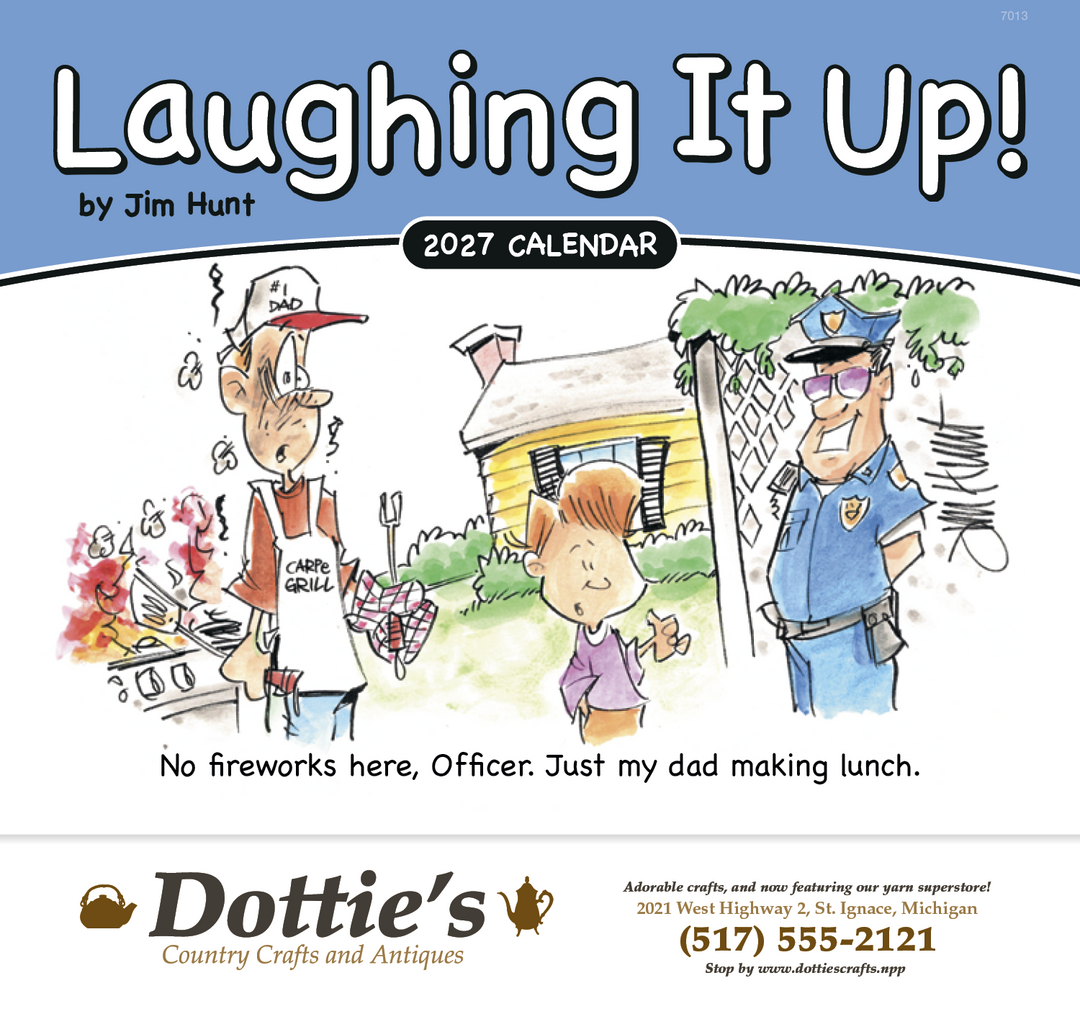 Good Value™ Laughing It Up - Stapled Calendar