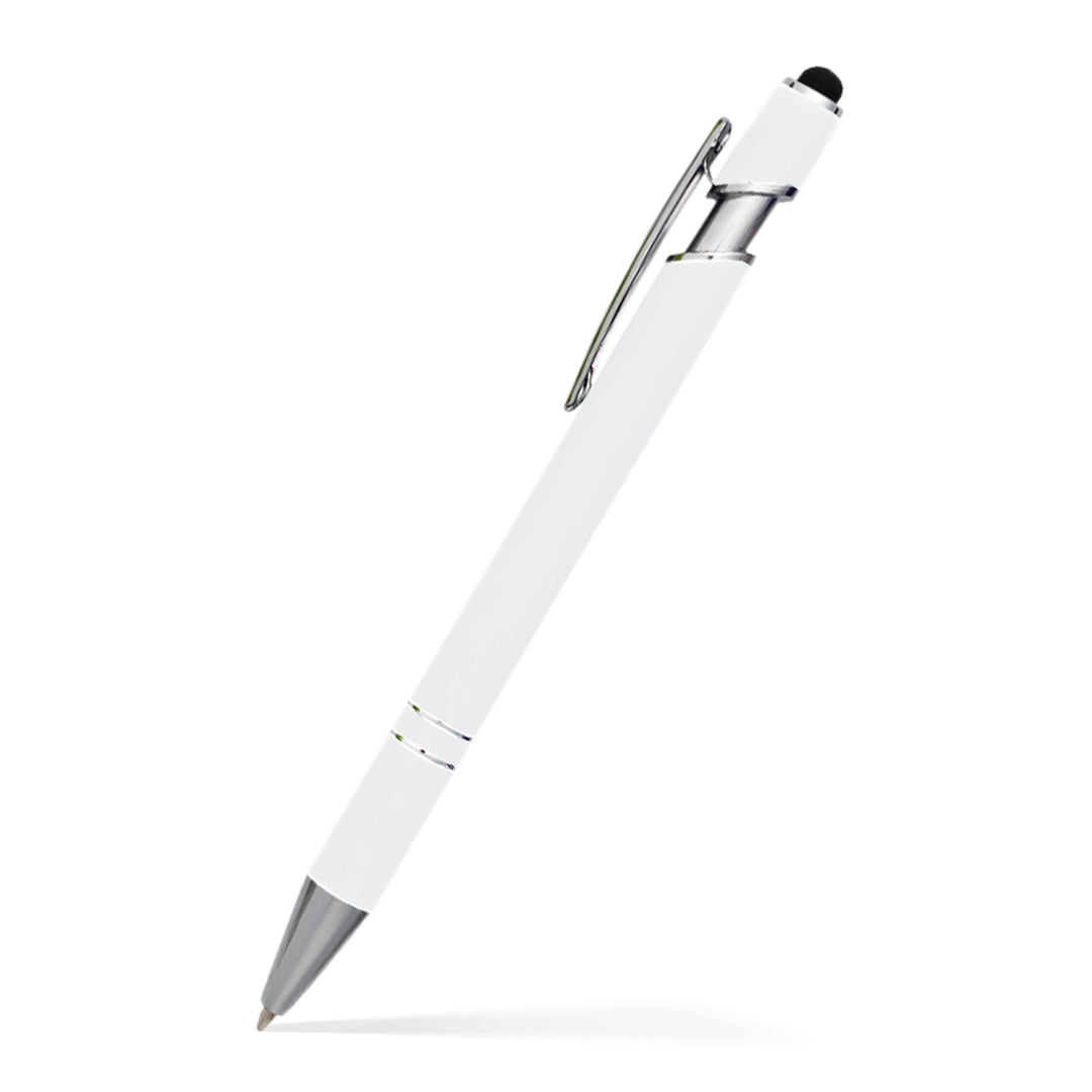 Alexandria Stylus Satin Soft Touch Click Metal Pen