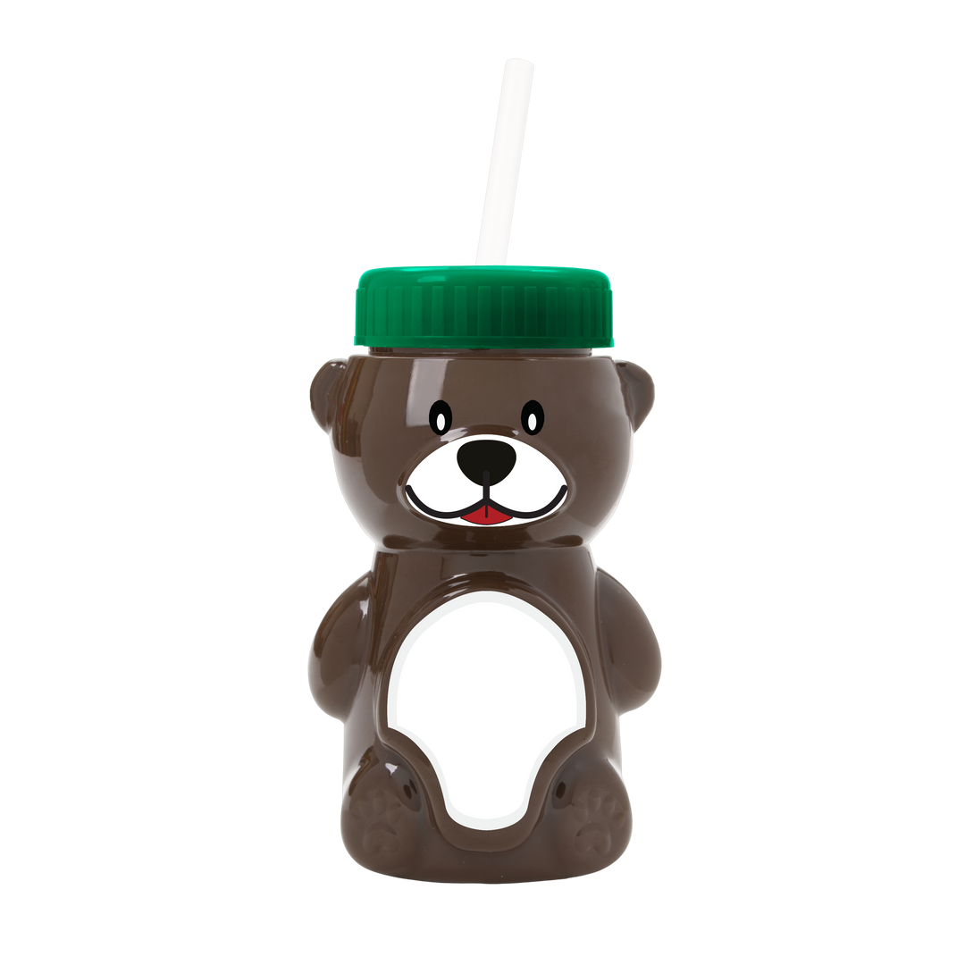 Cubbie RPET Bottle with Straw Lid - 20 oz.