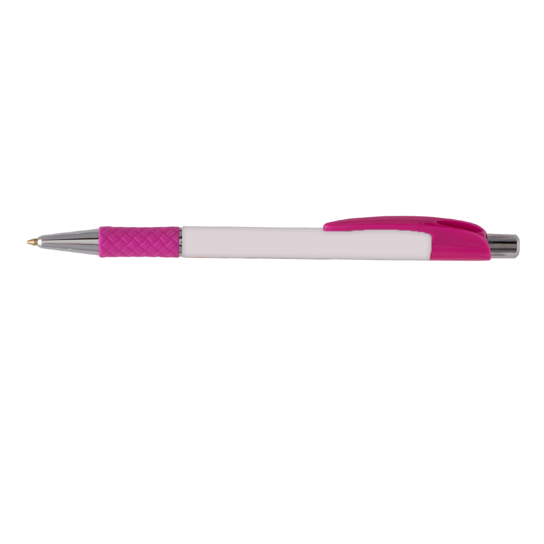 Elite Slim Chrome Basket Weave Pen