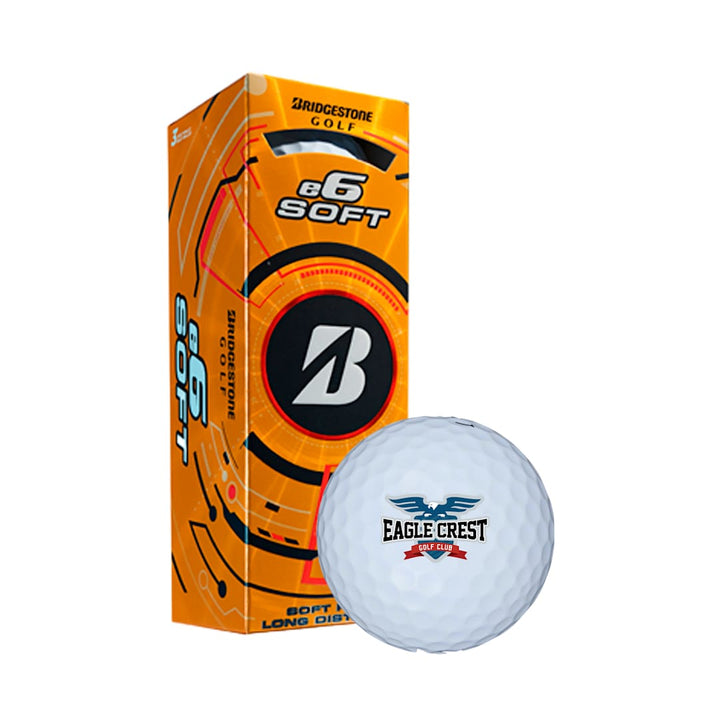 Bridgestone E 6 Soft Golf Balls - 3 Pack