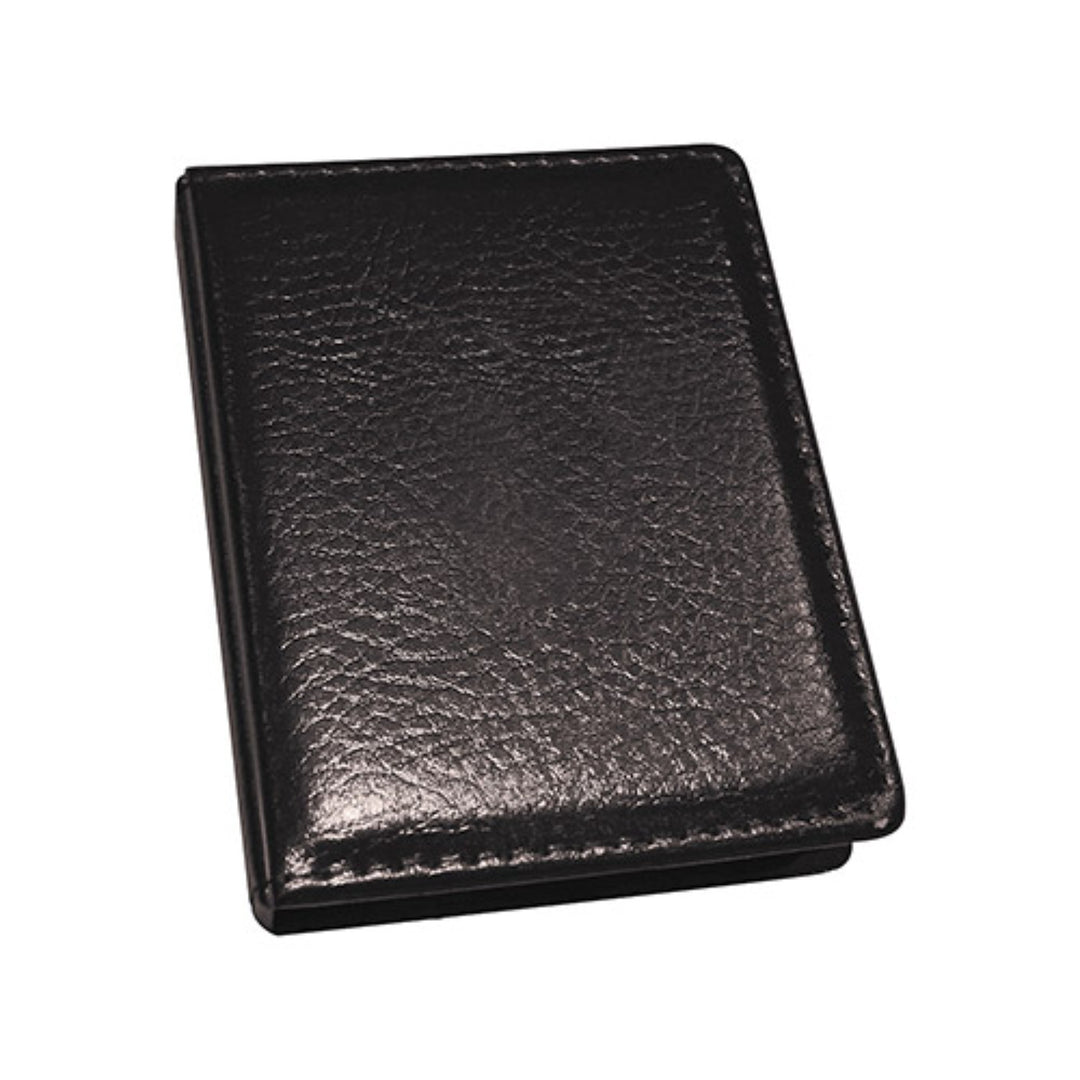 Leatherette Flip-Top Calendar Box with Sticky Sheets (CLOSEOUT)
