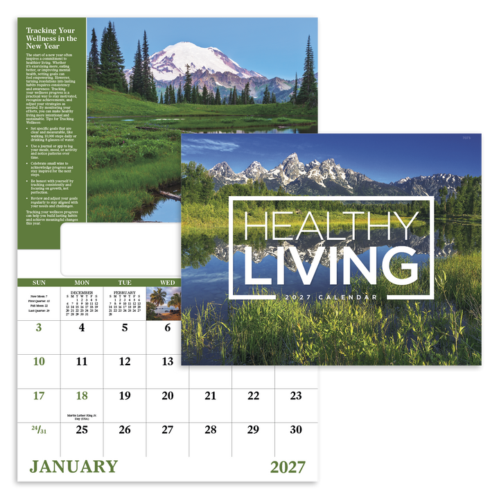 Good Value™ Healthy Living - Window Calendar