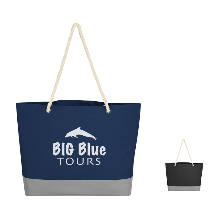 Boca Tote Bag With Rope Handles