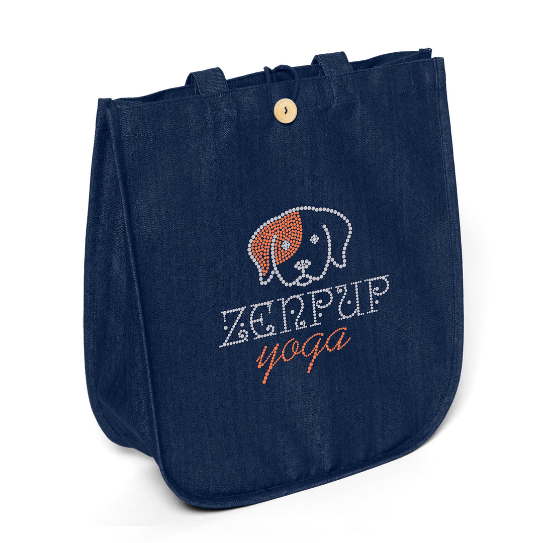 Dan™- Denim Tote - Sparkle