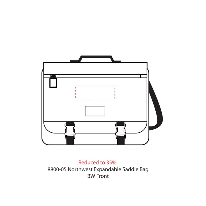 Northwest Expandable Messenger Bag