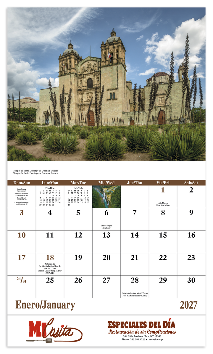 Good Value™ Mexico - Stapled Calendar