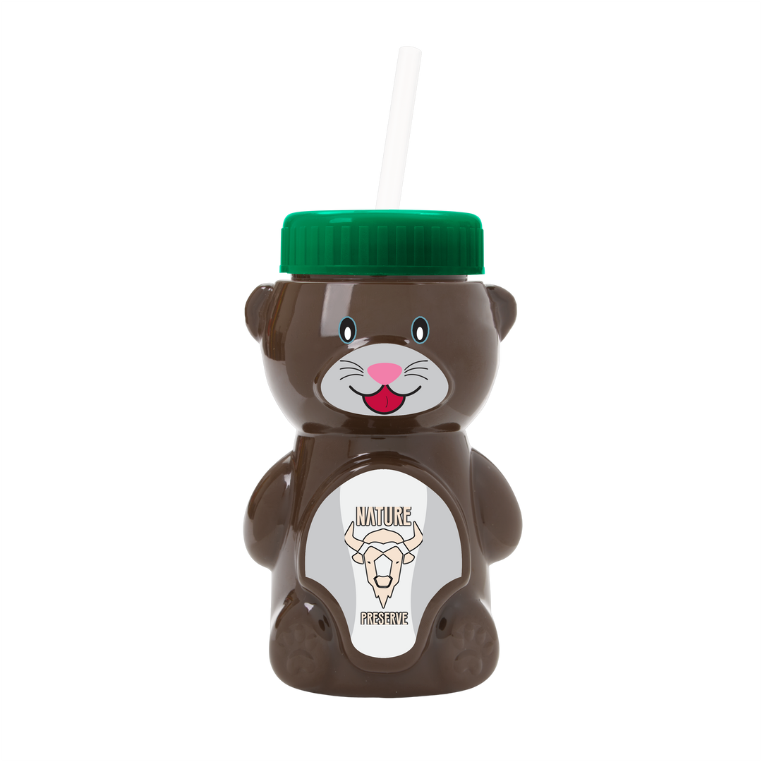 Cubbie RPET Bottle with Straw Lid - 20 oz.