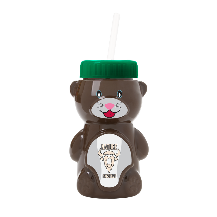 Cubbie RPET Bottle with Straw Lid - 20 oz.