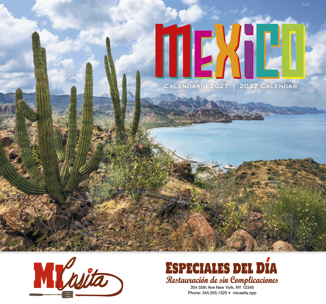 Good Value™ Mexico - Stapled Calendar