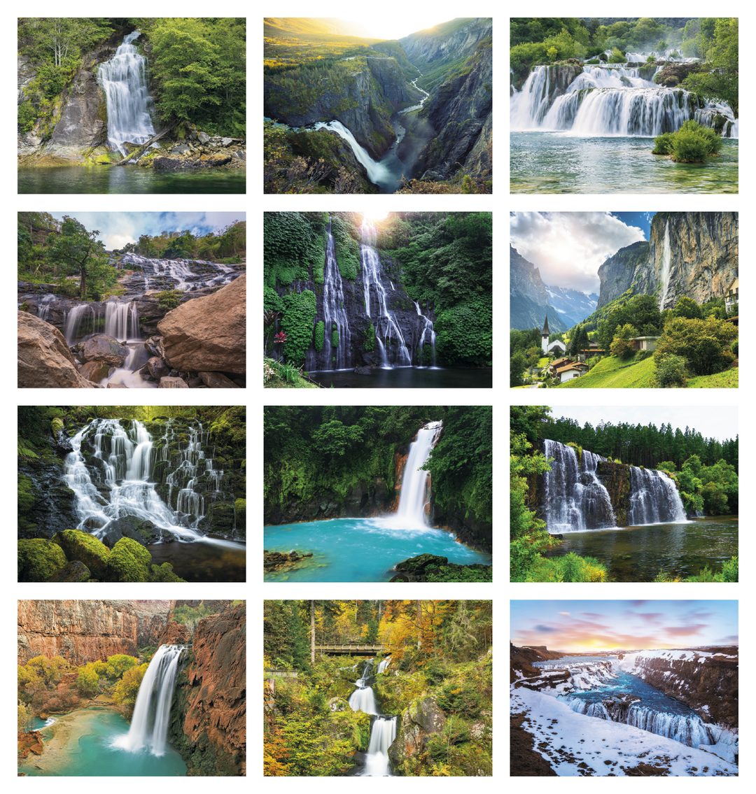 Triumph® Calendars Waterfalls Calendar