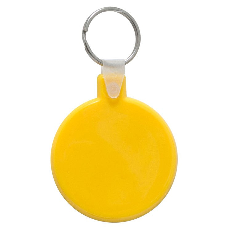 Soft Squeezable Key Tag (Round)
