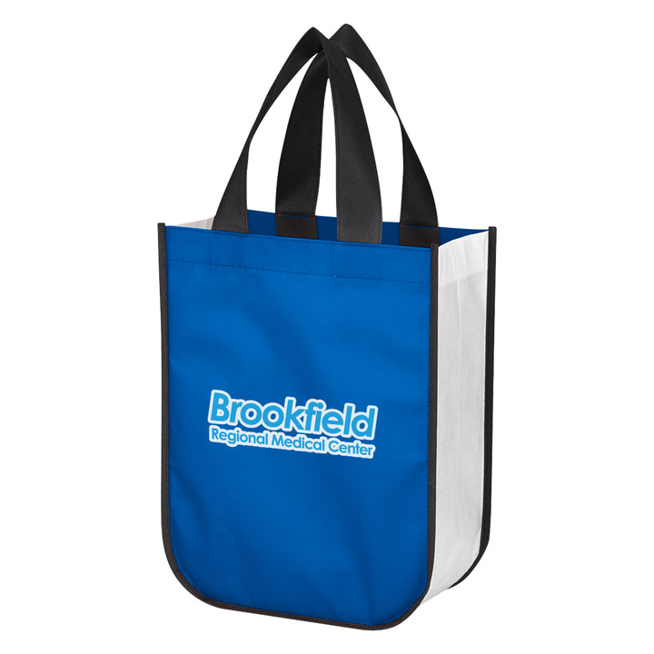 Non-Woven Shopper Tote Bag With 100% RPET Material