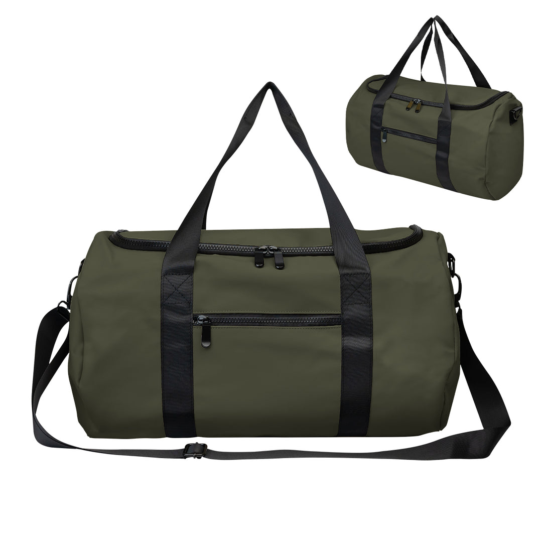 Hudson Recycled Leatherette Duffel Bag