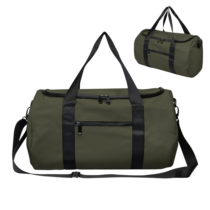 Hudson Recycled Leatherette Duffel Bag