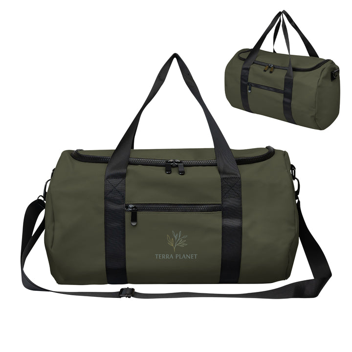 Hudson Recycled Leatherette Duffel Bag