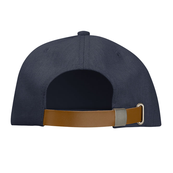 AWARE™ Recycled Cotton Cap with Leatherette Backstrap