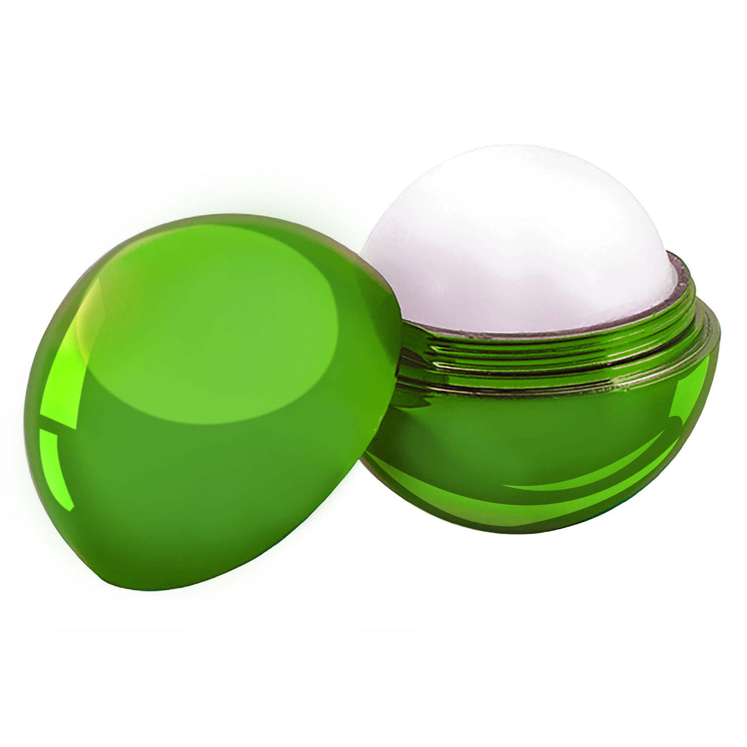 Metallic Finish Round Lip Balm