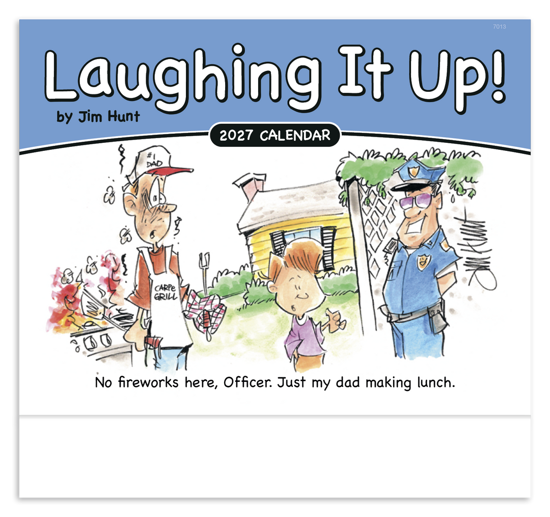 Good Value™ Laughing It Up - Stapled Calendar