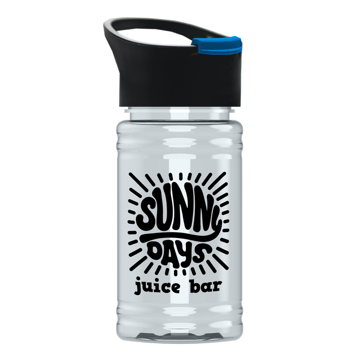 Mini RPET Bottle with Pop-Up Lid - 16 oz.