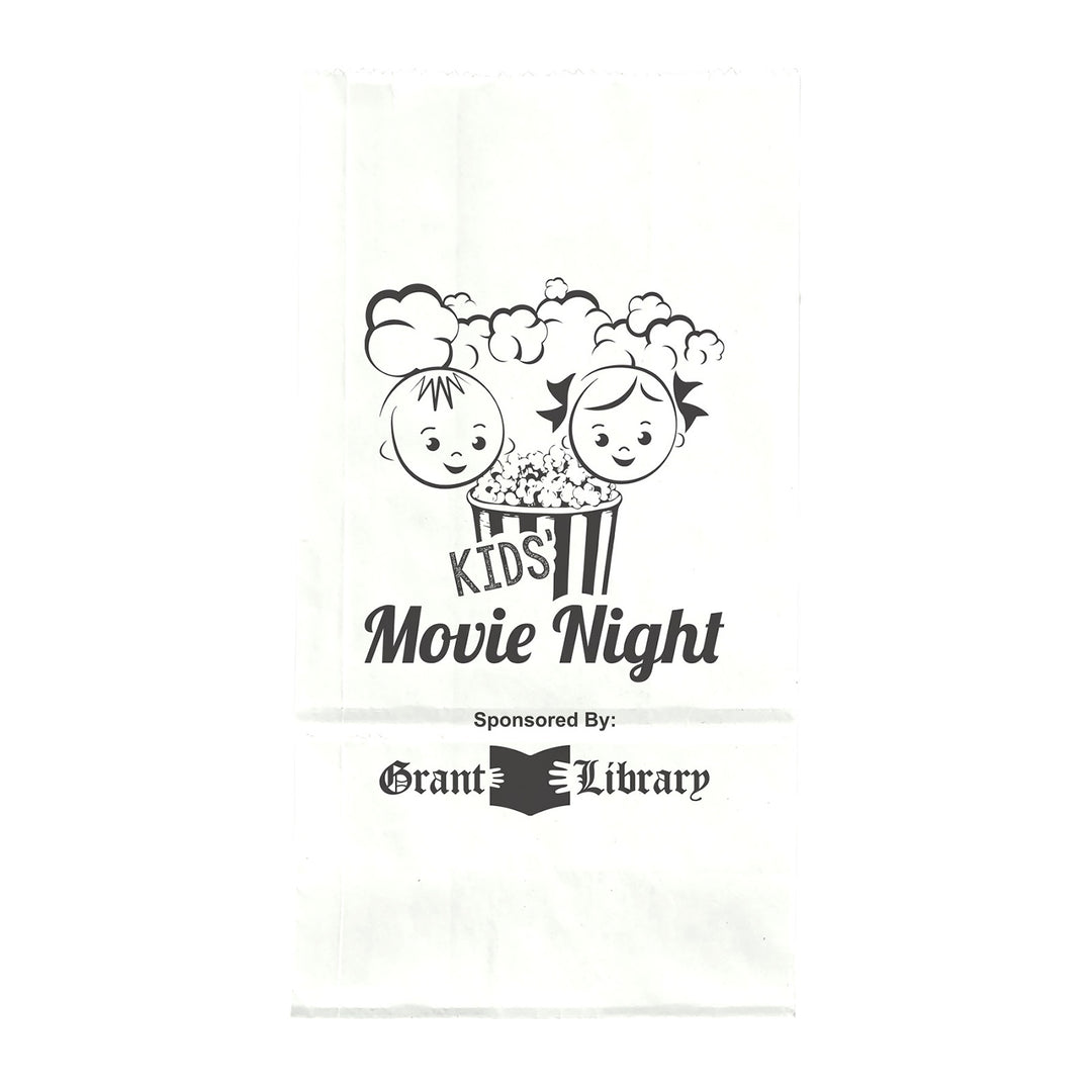 2# Popcorn Bag - Flexo Ink Print