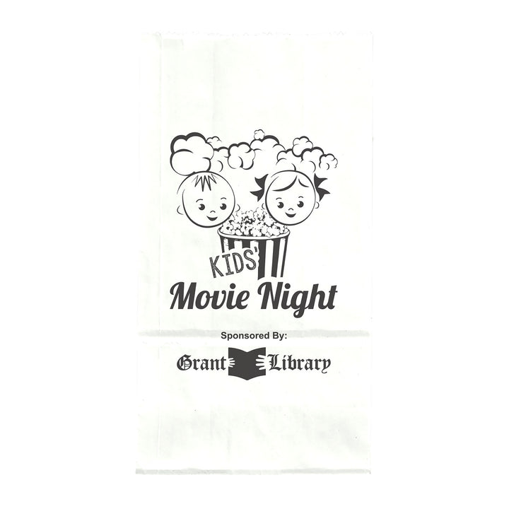 2# Popcorn Bag - Flexo Ink Print