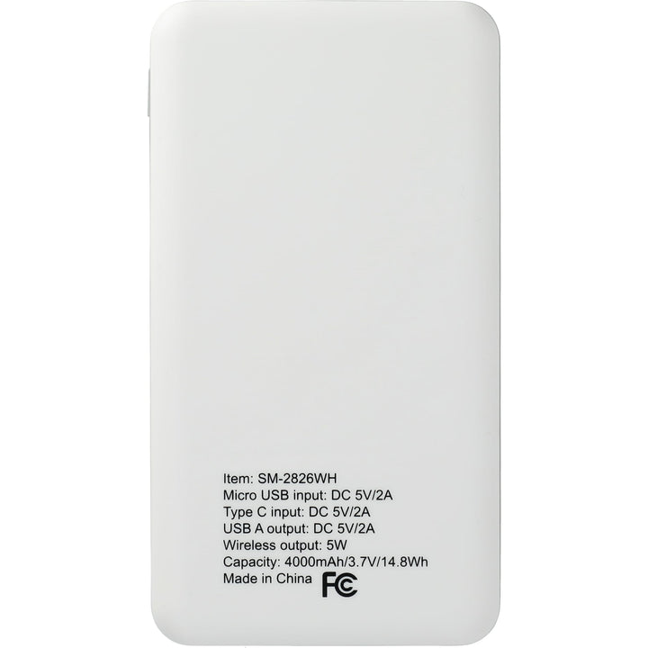 Axial 4000 mAh Wireless Power Bank
