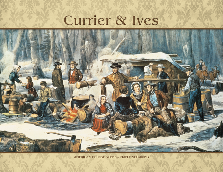 Good Value™ Currier & Ives - Stapled Calendar