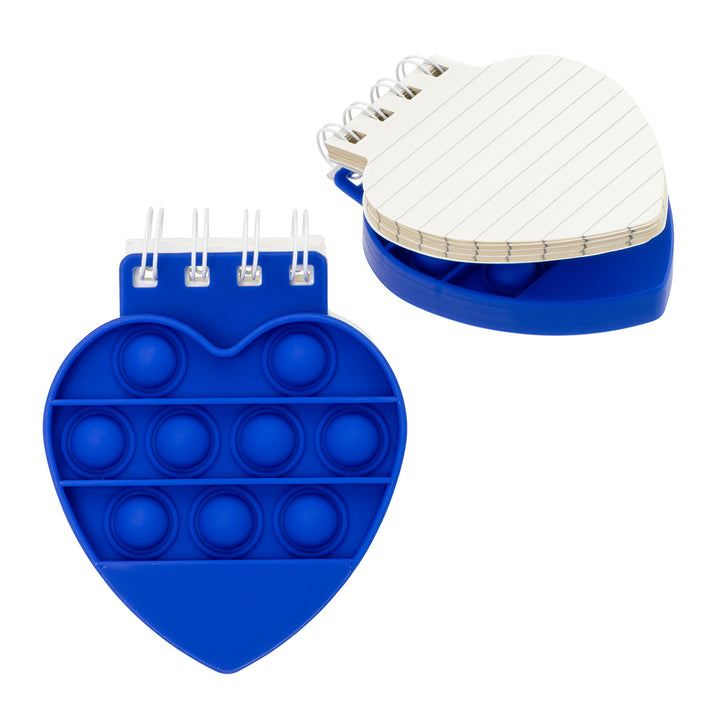 Heart Spiral Notebook Push Pop