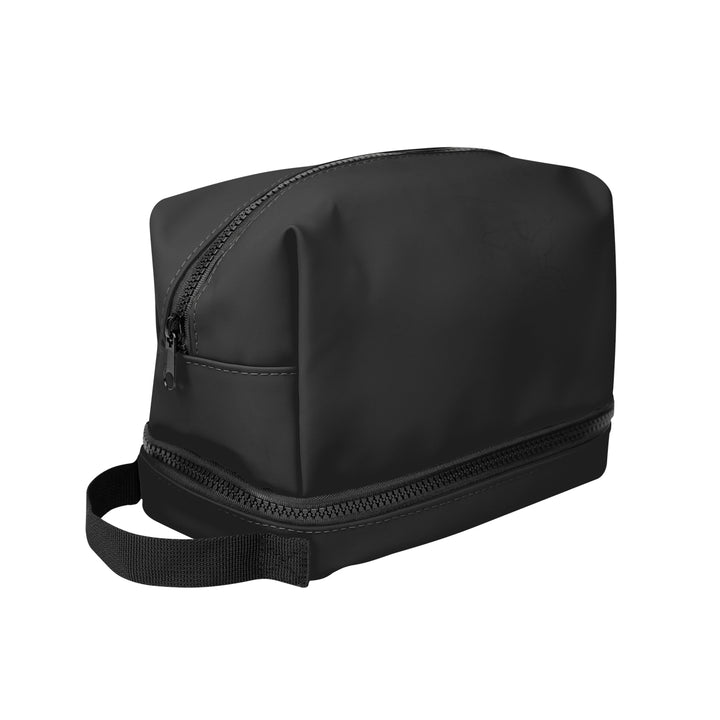 Hudson rPET Leatherette Toiletry Bag