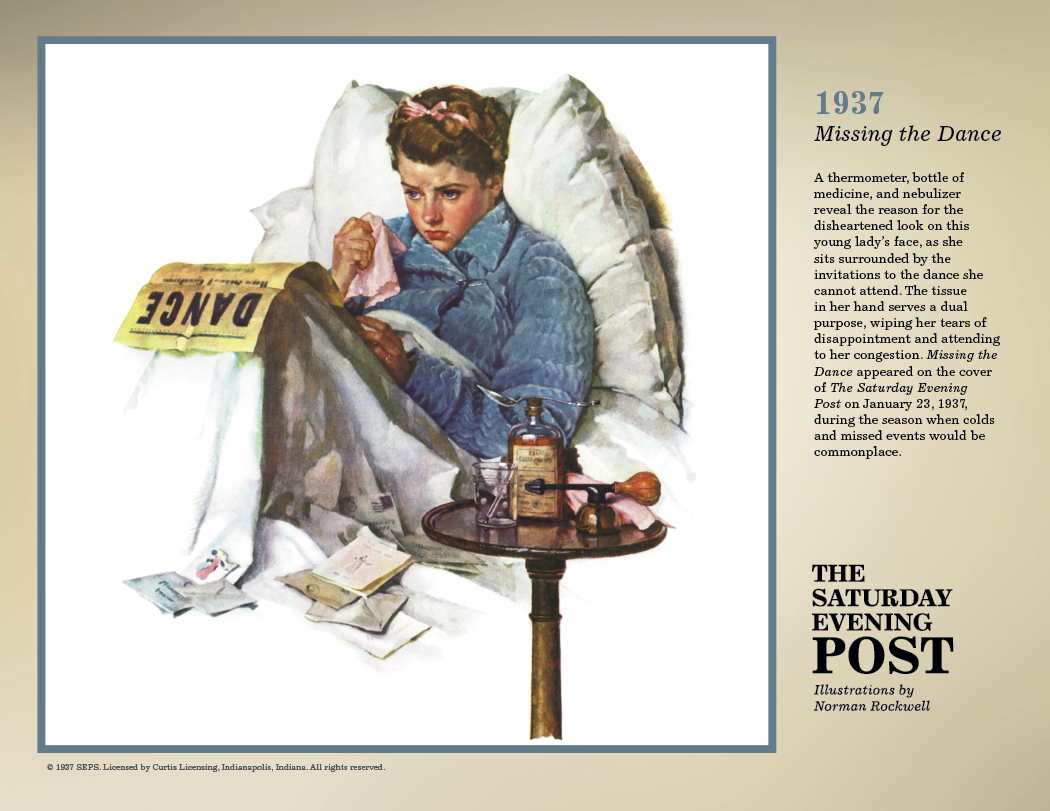 Triumph® Calendars The Saturday Evening Post Illustrations by Norman Rockwell Calendar
