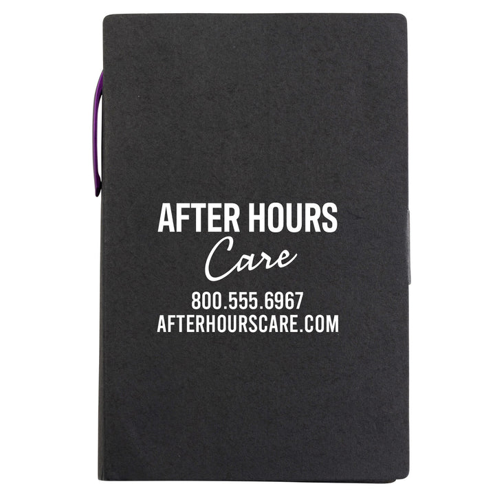 Write-Mate 4 x 6  Cardboard Memo Book with Pen - Unlined