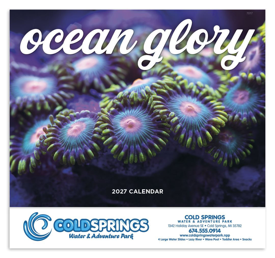 Good Value™ Ocean Glory - Stapled Calendar