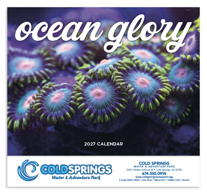 Good Value™ Ocean Glory - Stapled Calendar