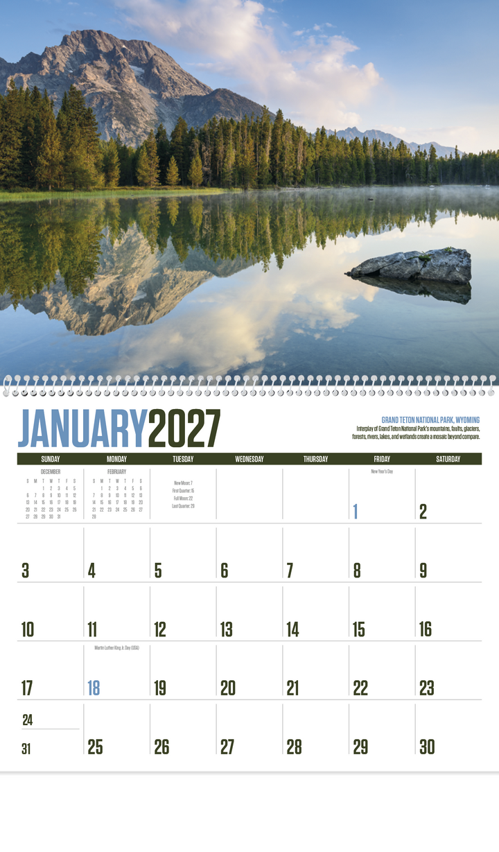 Triumph® Calendars National Parks Calendar